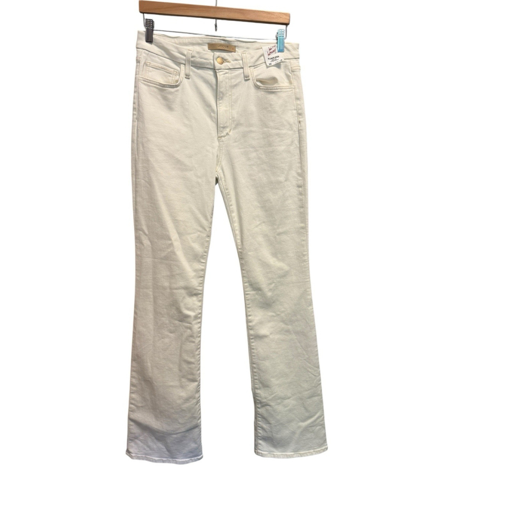 JOE'S JEANS The Hi Honey High Rise Milk White‎ Curvy Bootcut Jeans Size 30 NWT